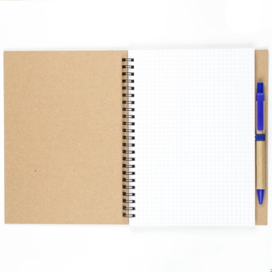 Блокнот з кольоровою смужкою К-6833