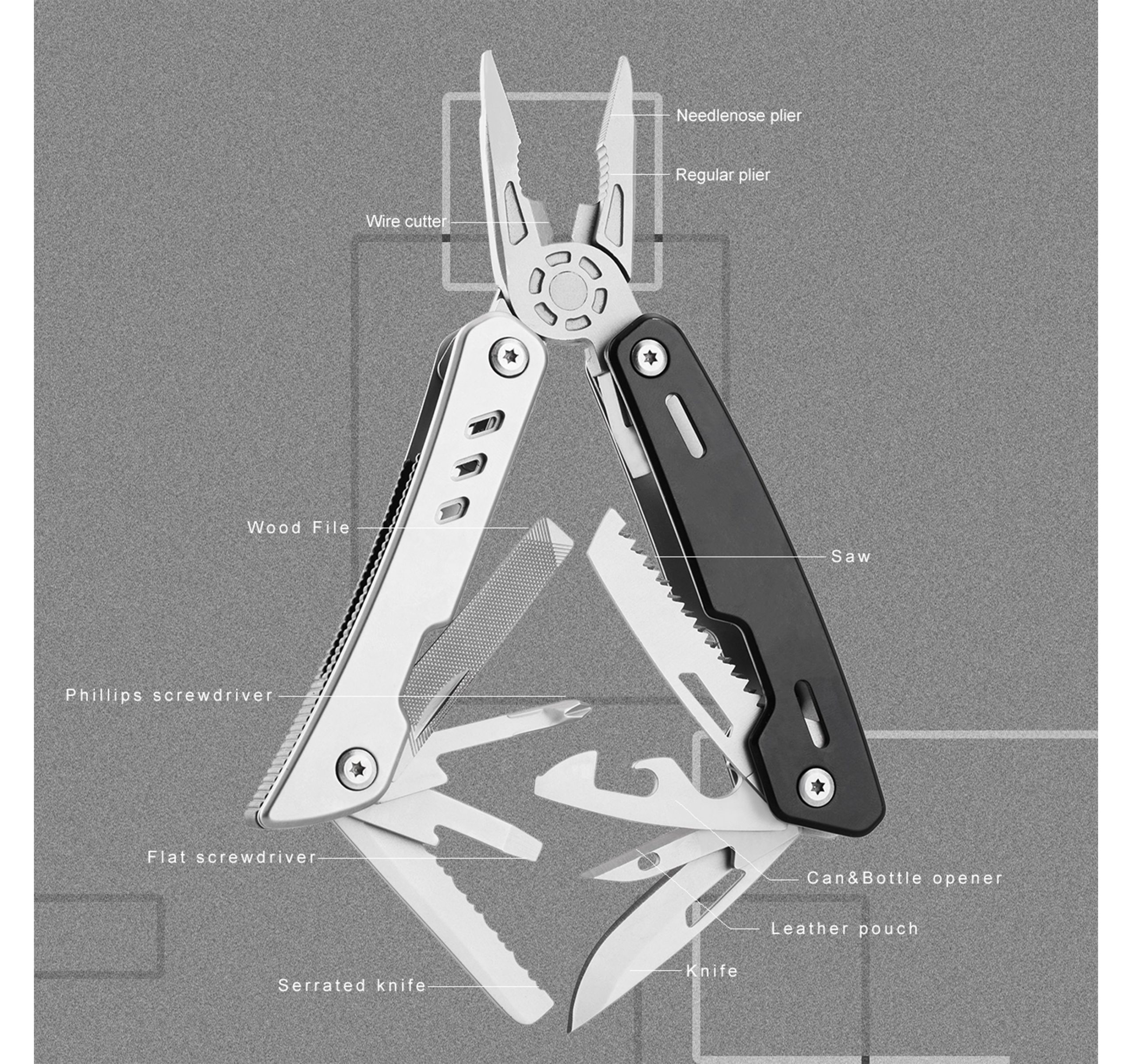 Мультитул T-9016
