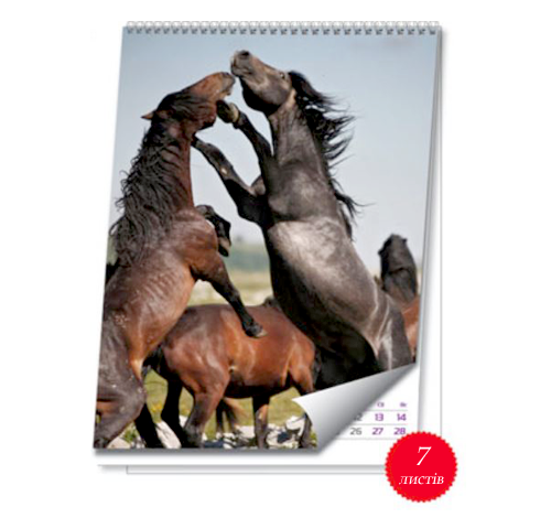 Календар настінний перекидний А3