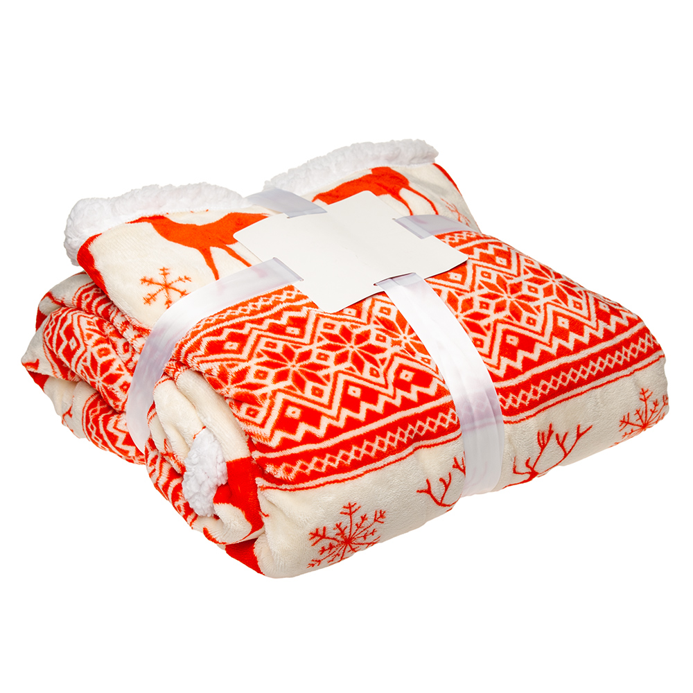 Плед двосторонній E-90402