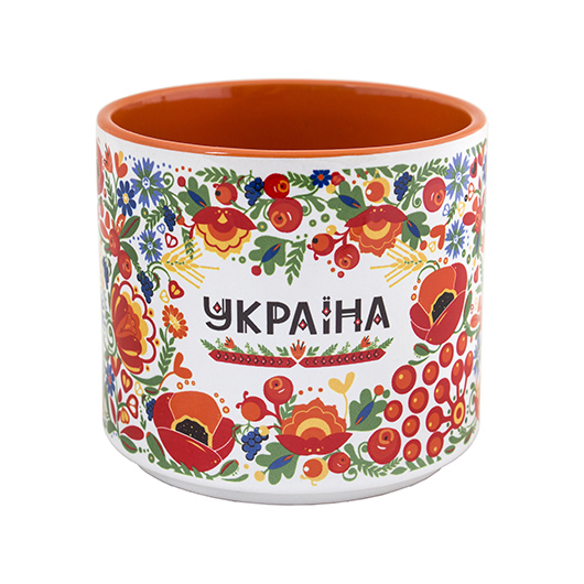 Чашка керамічна Орнамент