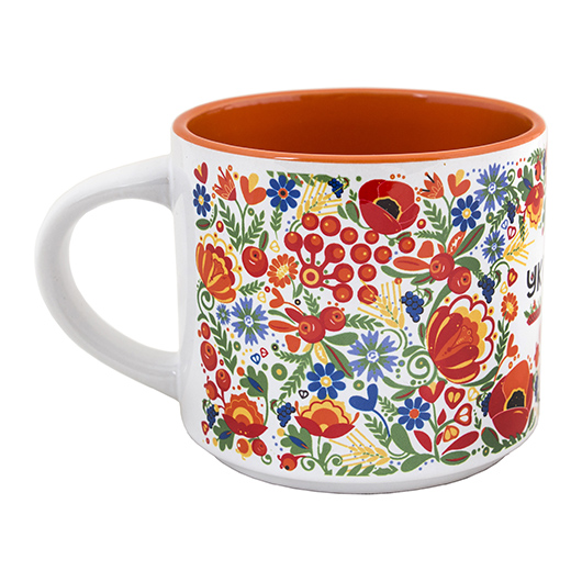 Чашка керамічна Орнамент