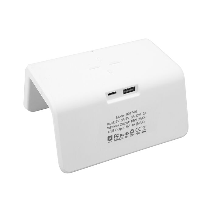 Годинник з бездротовою зарядкою T-8047