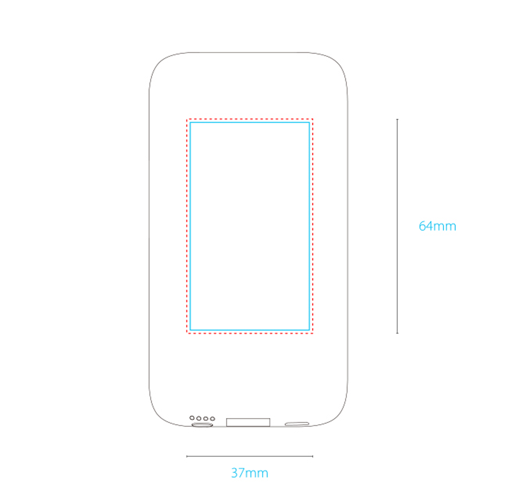 Power bank, 4000 mAh. В-4012