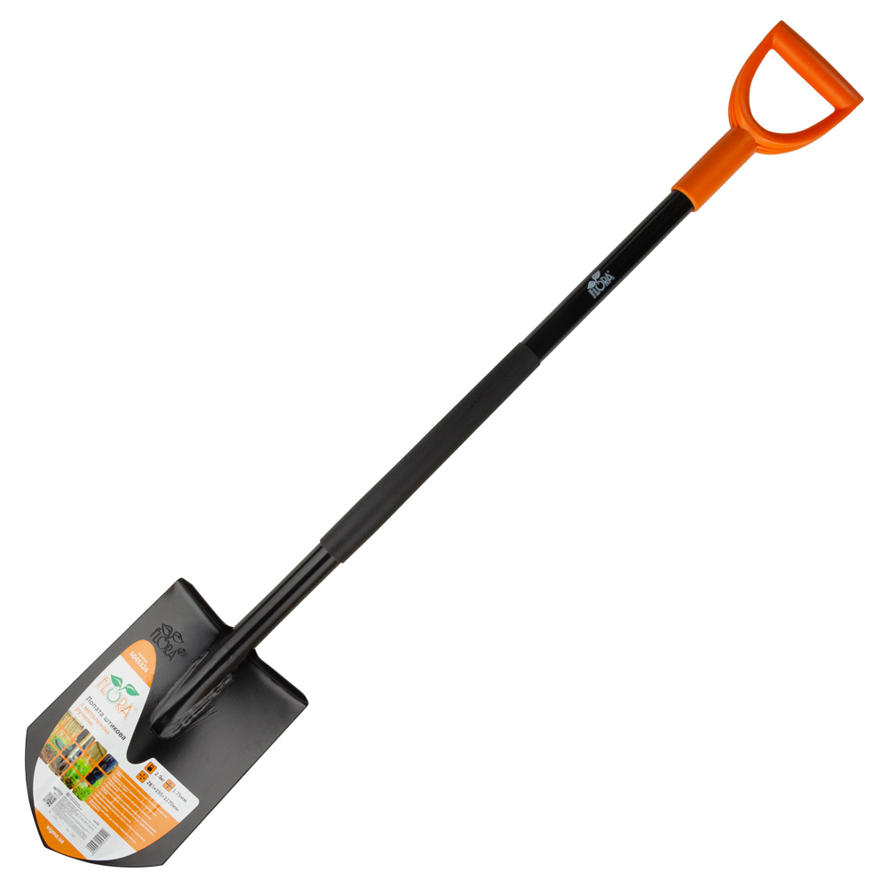 Лопата штикова з металевою ручкою SI-5045324