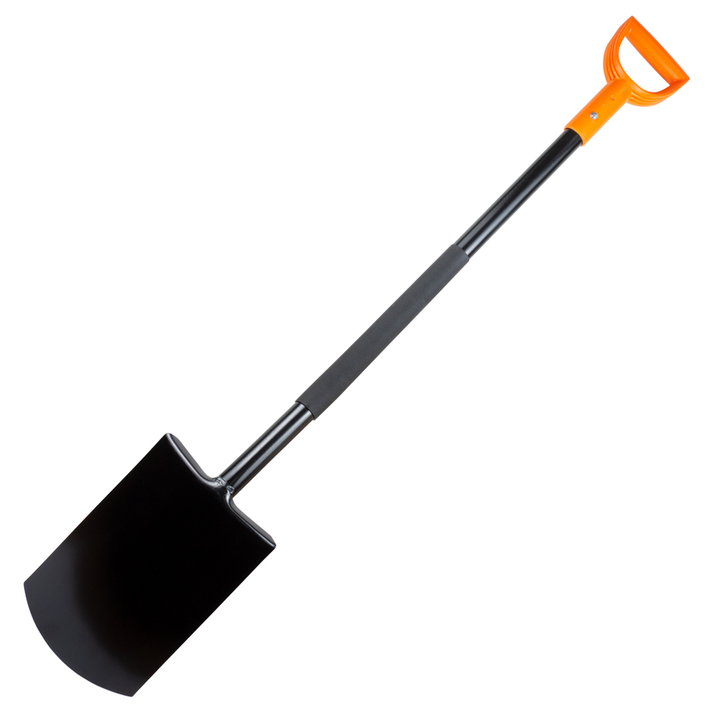 Лопата штикова прямокутна з металевою ручкою SI-5045404