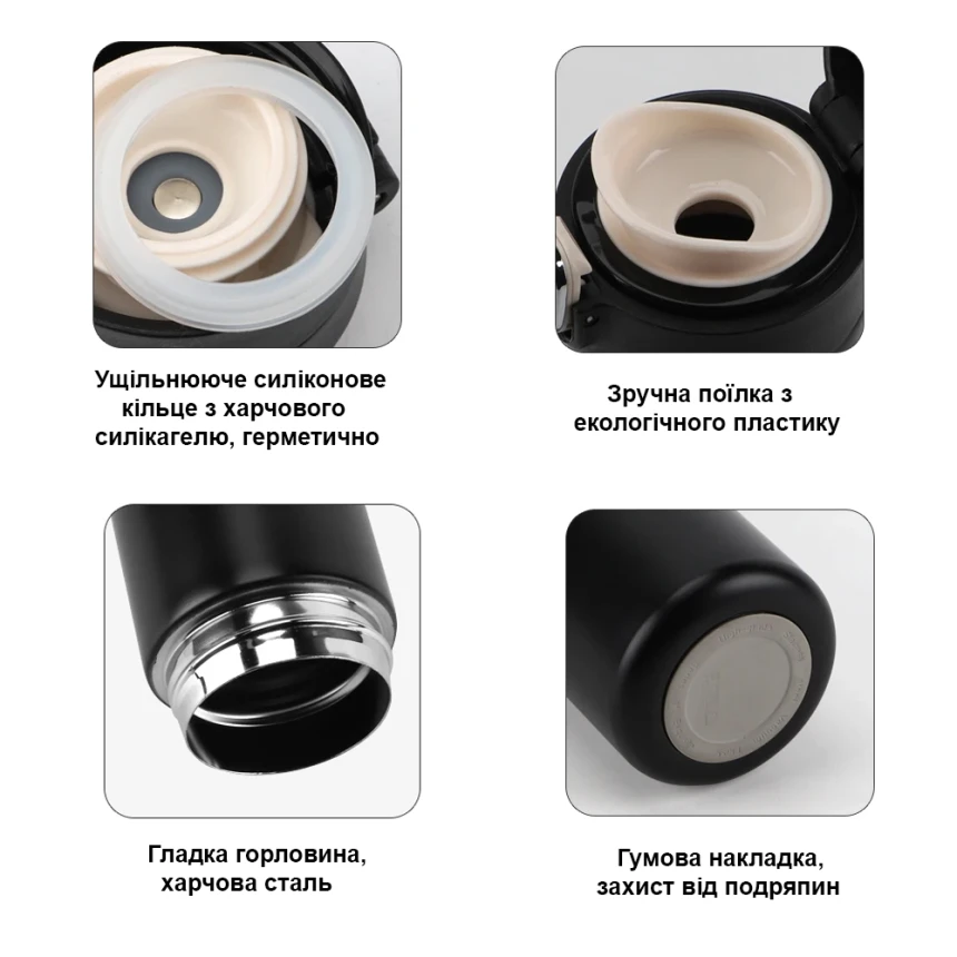 Смарт термос з LED екраном і датчиком температури AP-075758