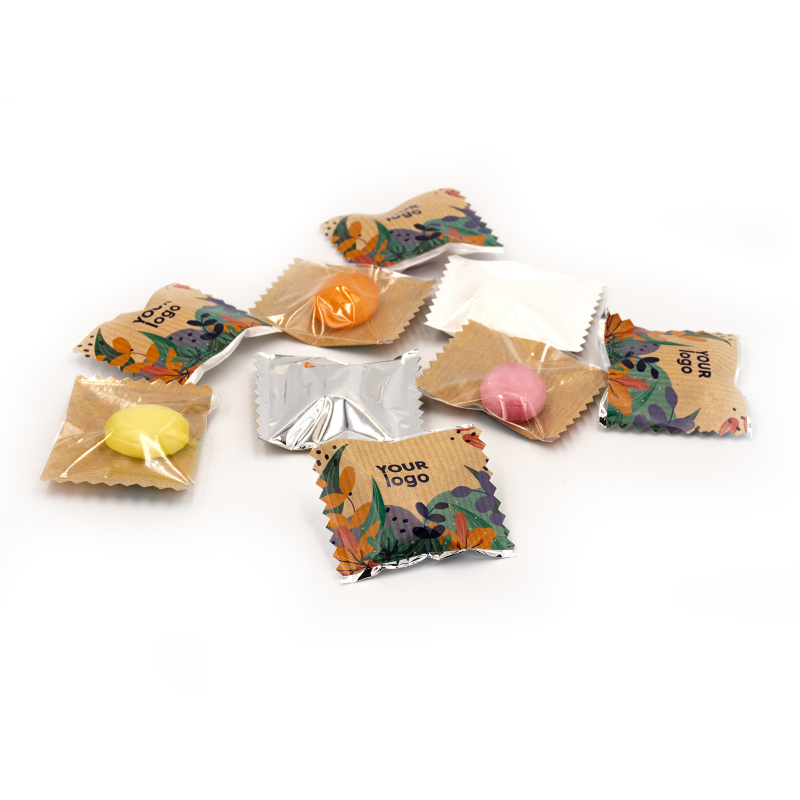 Льодяник "Juice" з логотипом 6,5 г крафт RL-2.2.101