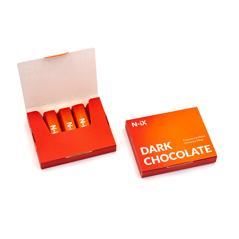 Шоколадний набір з логотипом 48 г "Конверт" RL-5.2.008