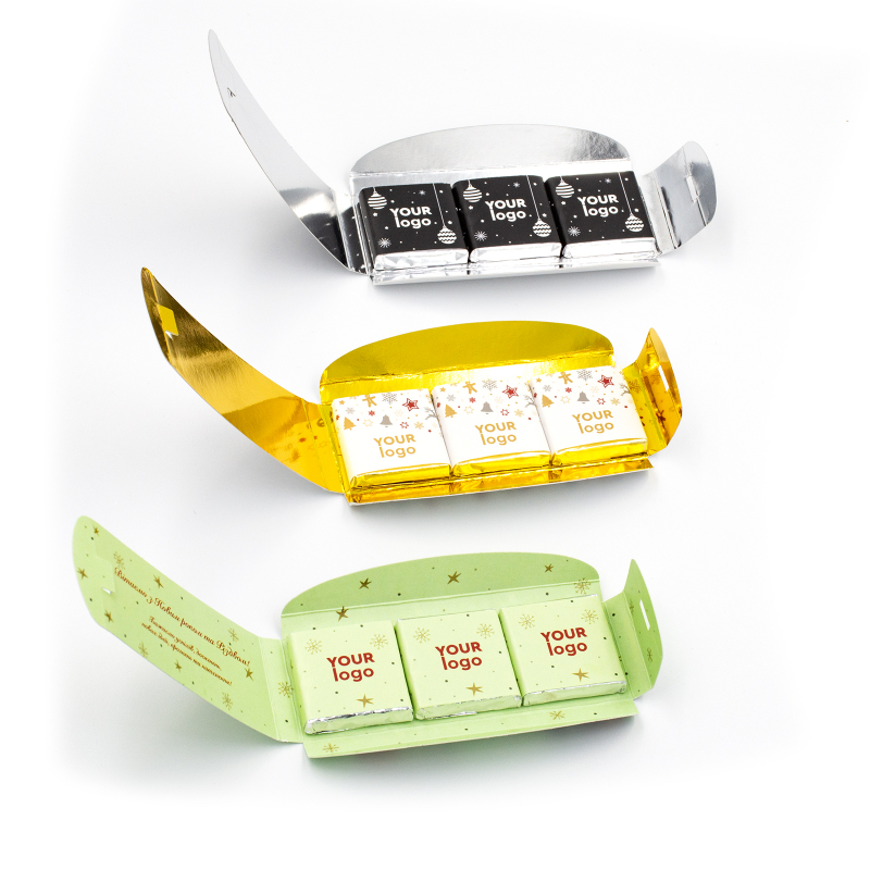 Шоколадний набір "Конверт" з логотипом 15 г.