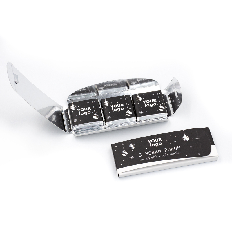 Шоколадний набір "Конверт" з логотипом 15 г.