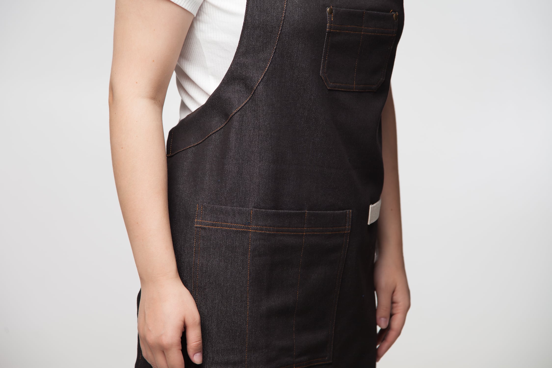 Фартук для офіціанта із джинса TR-1606