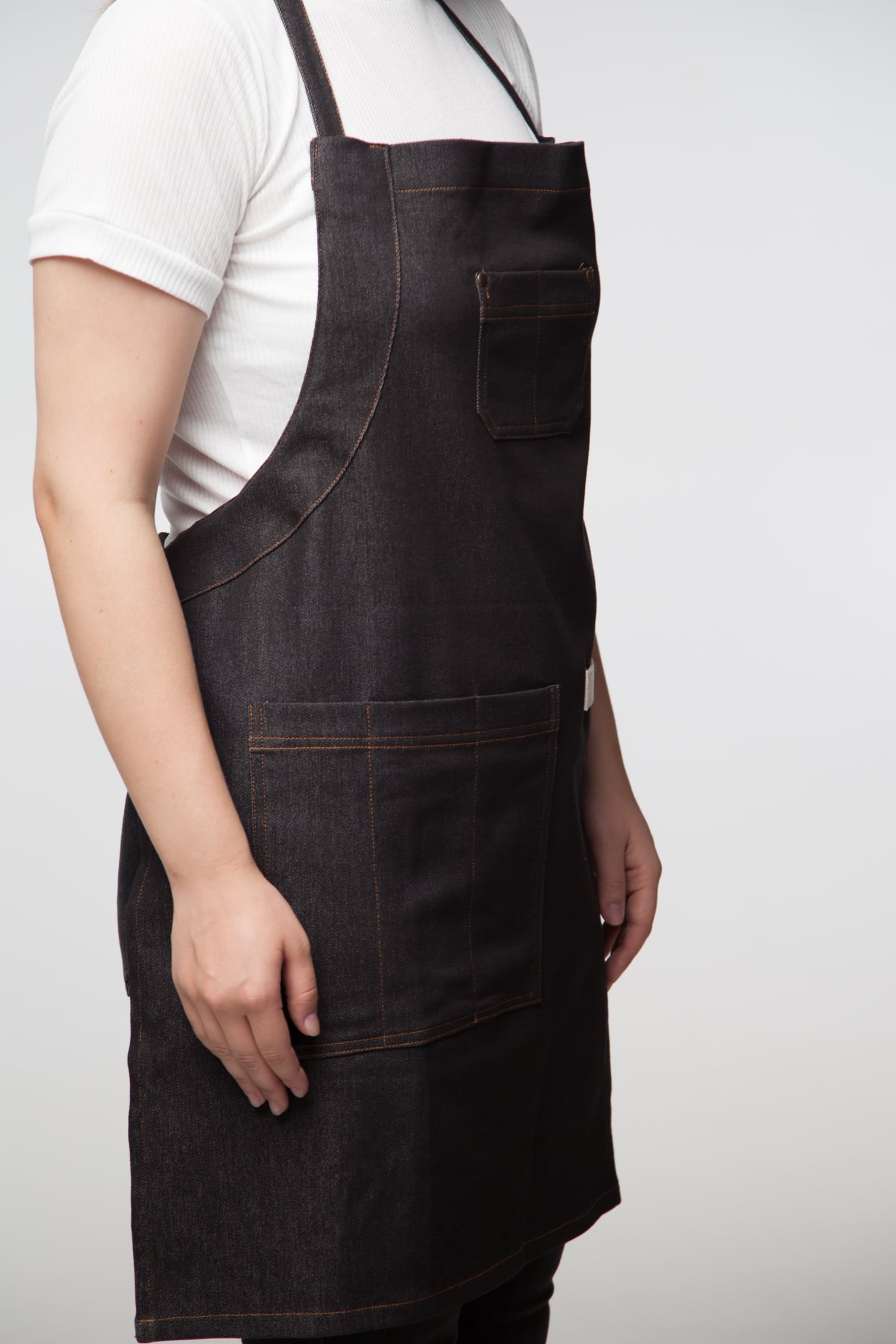 Фартук для офіціанта із джинса TR-1606