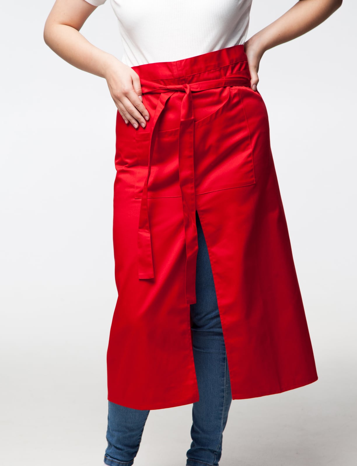 Фартух з розрізом та кишенями TR-1607