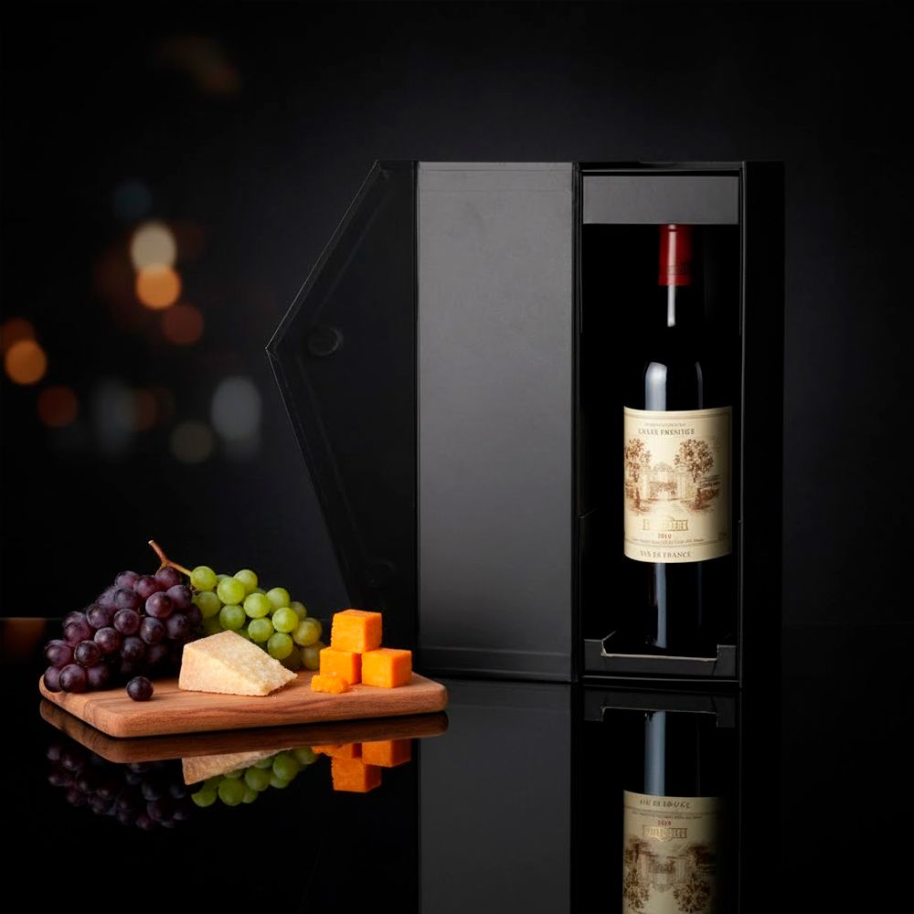 Подарункова коробка на 1 пляшку B-120130313S