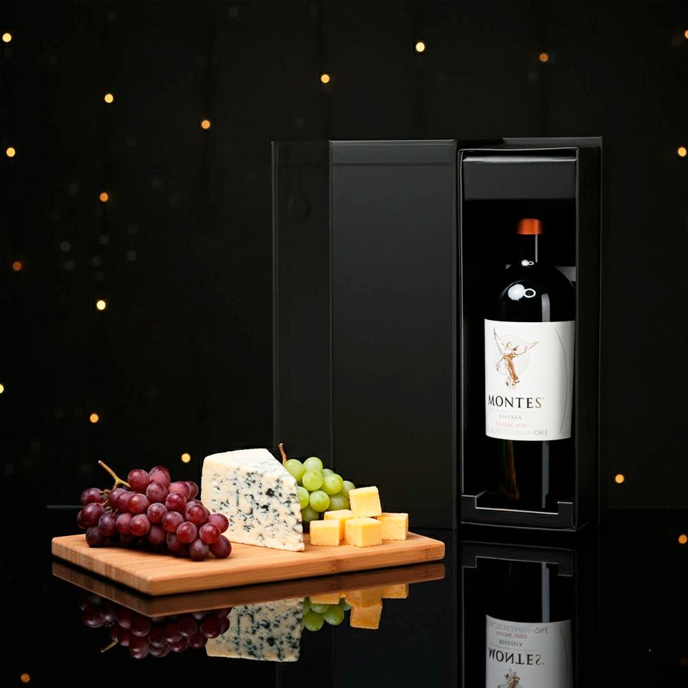 Подарункова коробка на 1 пляшку B-120130413S