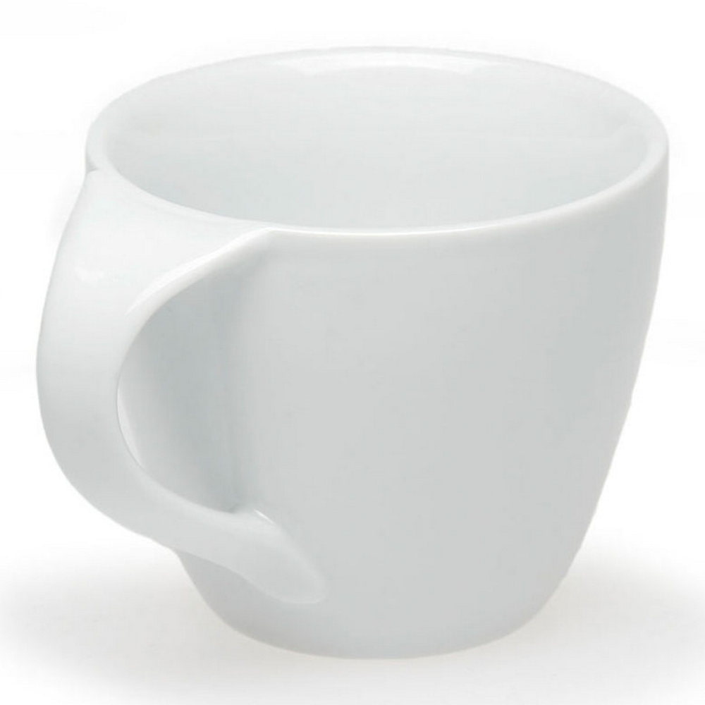 Чашка керамічна з блюдцем повністю глянцева E-88200006