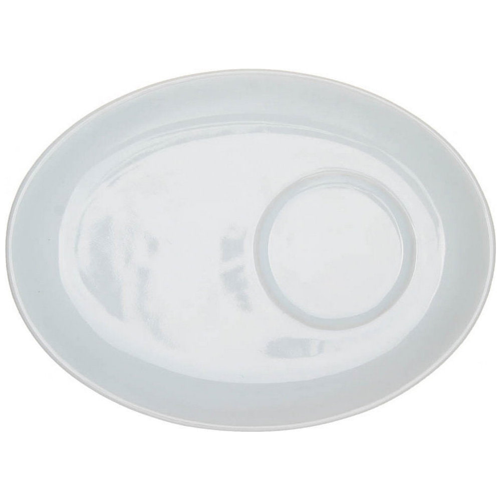 Чашка керамічна з блюдцем повністю глянцева E-88210406