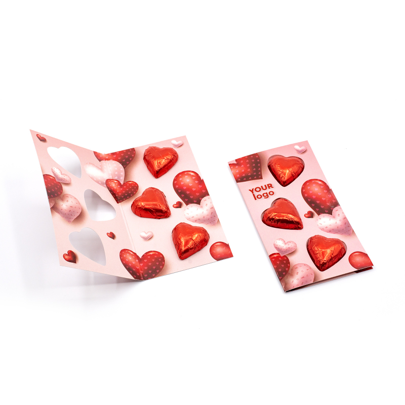 Листівка "Книга"з брендованим шоколадом 22,5 г RL-6.6.023