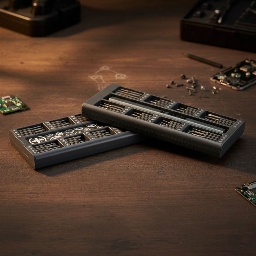 Електронабір прецизійних викруток 82в1 з LED B-100030819