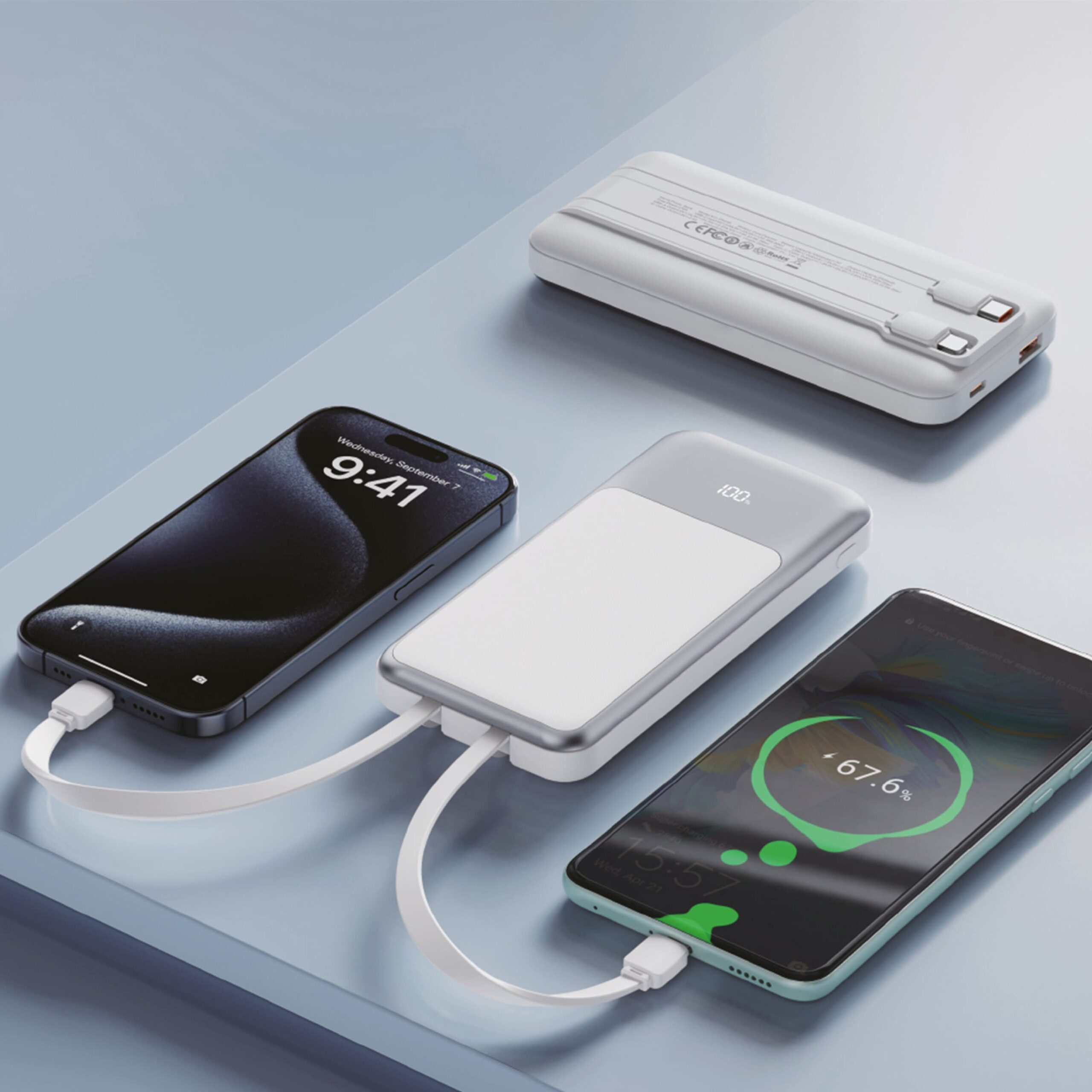 Повербанк 10000 mAh, 22,5W T-8100