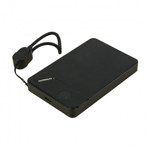 Павербанк 3 в 1 на 10 000 mAh з MagSafe, безпровідною зарядкою, цифровим індикатором заряду, підставкою та брелоком у формі кабелю K-P1141P0