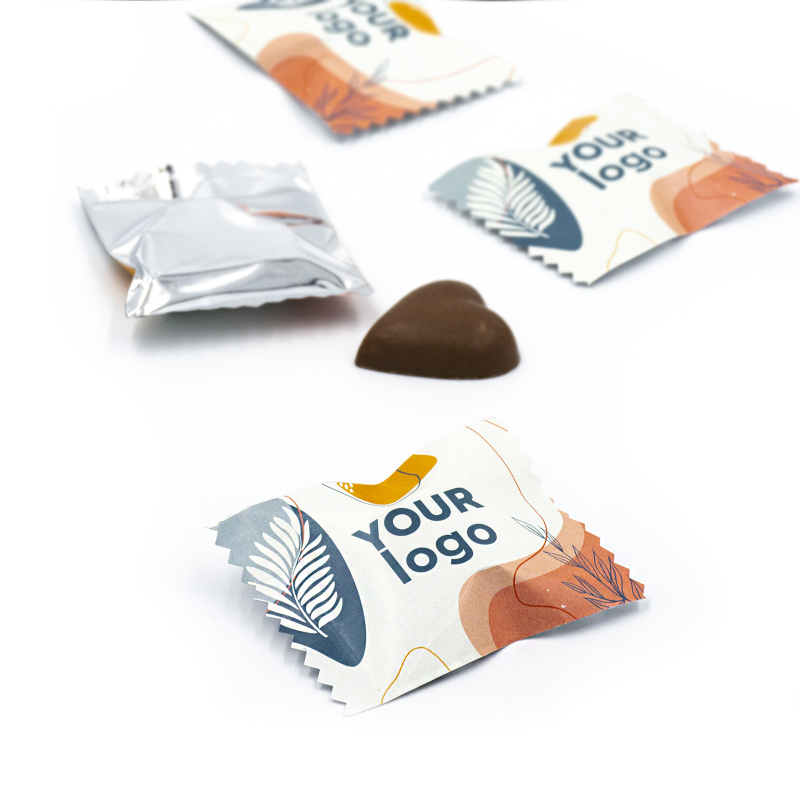 Шоколадне серце з логотипом 7,5 г RL-1.2.013