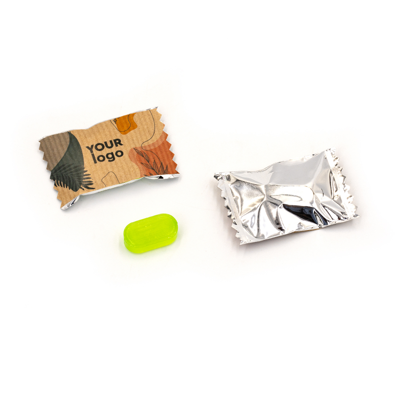 Льодяник "Mintex" з логотипом 3 г "MINIPAK" крафт RL- 2.2.109