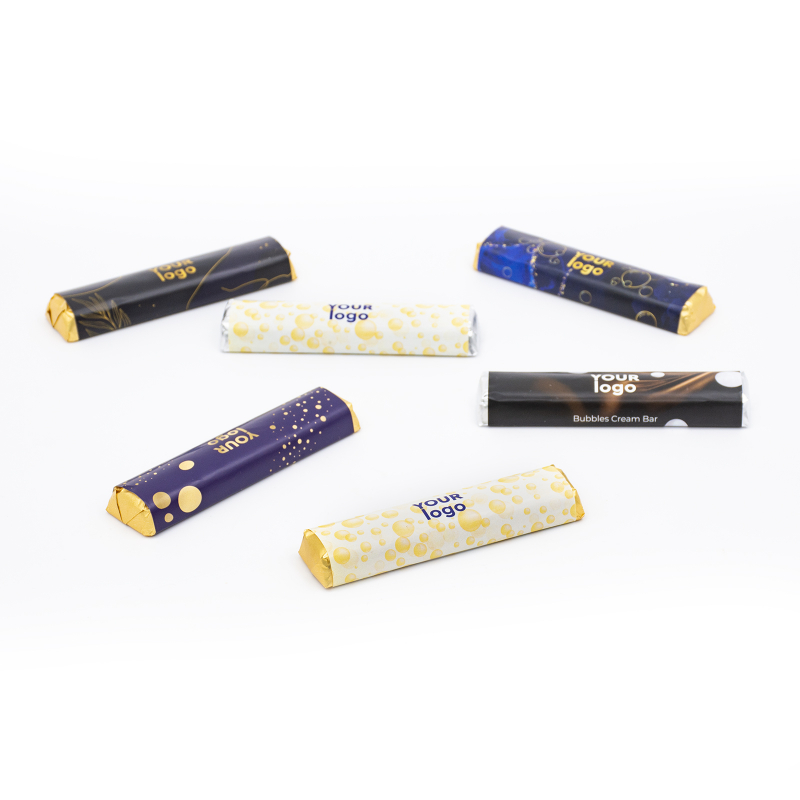 Шоколад "Bubbles Cream Bar" з логотипом 25 г RL-5.1.043