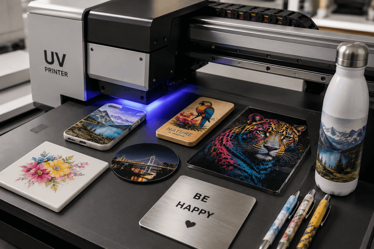 UV-друк (UV Printing): сучасна технологія нанесення зображень на сувенірну продукцію